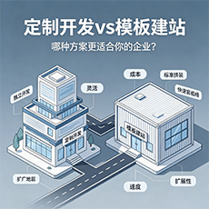 昭通建站-定制开发vs模板建站:哪种方案更适合你的企业?