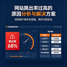 威信建站-网站跳出率过高的原因分析与解决方案