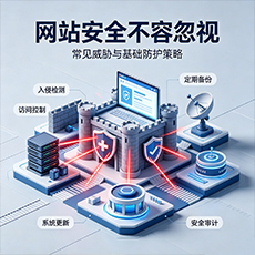 昭通建站-网站安全不容忽视:常见威胁与基础防护策略