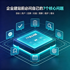 昭通建站-企业建站前必问的7个核心问题 - 网站建设规划指南