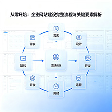 昭通建站-从零开始：企业网站建设完整流程与关键要素解析