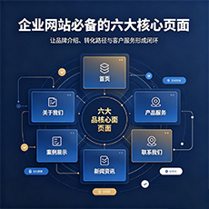 昭通建站-企业网站必备的六大核心页面